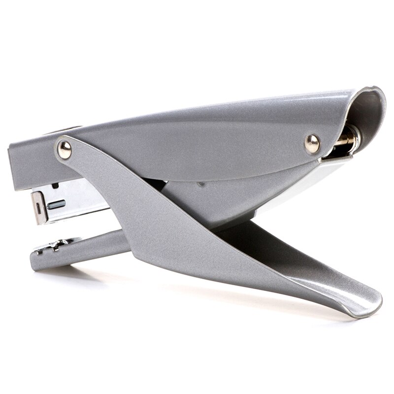 Nietmachine Arbeidsbesparende Hand Type Mini Trompet Nietmachine Kantoor Leren Huishoudelijke Nietmachine Multi-Standaard Levering Nietmachine