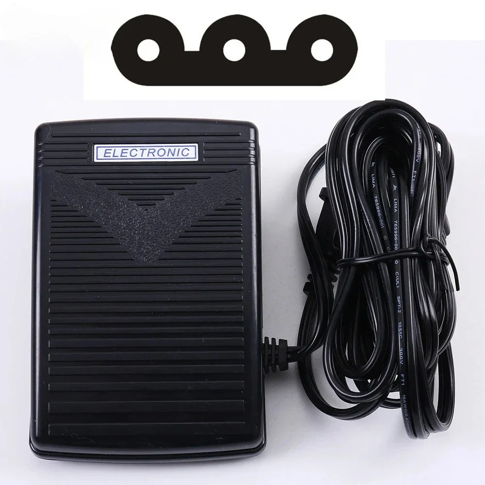 Fotpedal symaskinsbrytare strömsladd hastighetsjusterare motortillbehör styrning elektrisk för brother singer del