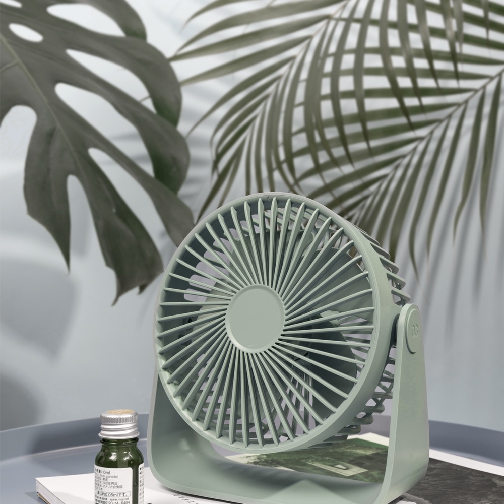 Xiaomi Sothing Mini Fan Portable USB Fan Double Leaf Desktop Fan Ultra Quiet Smart Touch Summer Cooler 360 degrees For Home