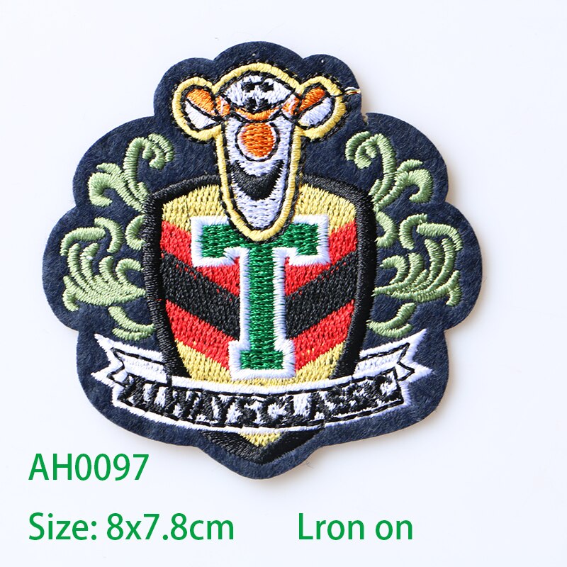 Medaille-icoon van het amerikaanse korps mariniers geborduurd met strijkpatches voor kleding, doe-het-zelf strepen, kledingpatchwork, stickers, aangepaste badges: Ah0097