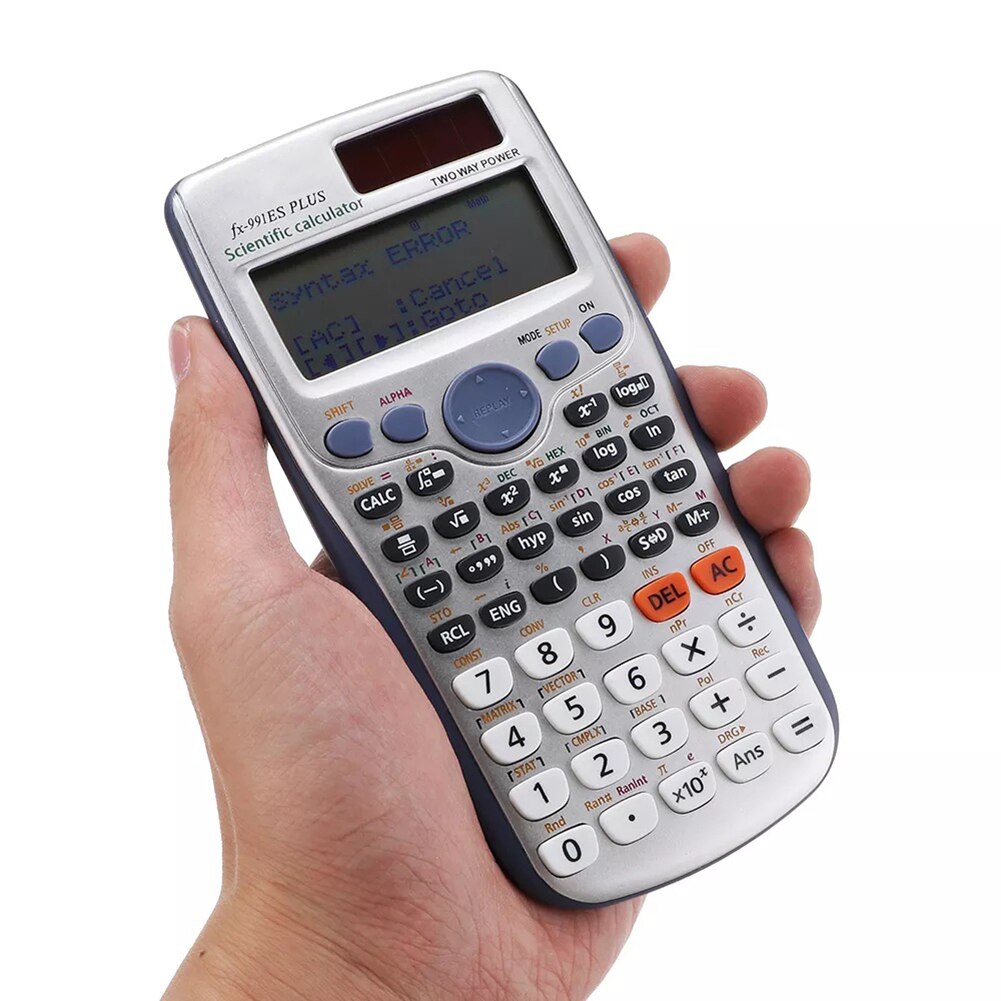 Elevfunktion videnskabelig lommeregner matrix kompleks løse ligninger lommeregner calculadora skole elev eksamen calculadora