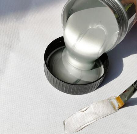 60ml Gold Paint Metallic Acrylic Paint Waterproof and Colorfast for Statue Tinting DIY Handmade Clothes Painted Graffiti Paints: Silver