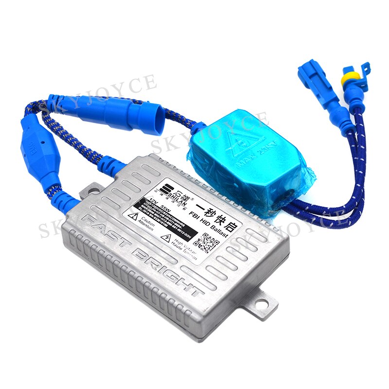 SKYJOYCE-Kit de bombilla de Xenón HID de 55W, rápido y brillante, Kit de xenón H7 H1 9005 9006 H11 5500K, bombilla HID del FBI 55W, Kit de balasto HID de arranque rápido