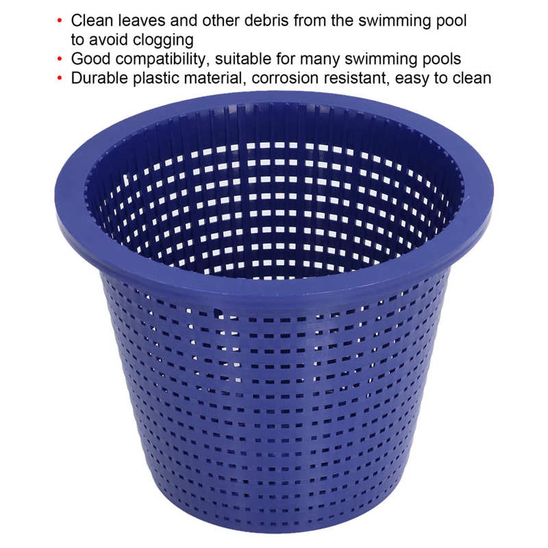 Skimmer Basket Plastic Pool Skimmer Basket High Compatibility for Pond for Swimming Pools