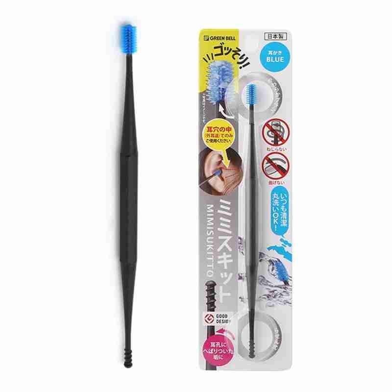 1Pc Zachte Siliconen Oor Pick Double-Ended Earpick Oor Micro Haren Herbruikbare Oor Schoner Lepel Spiraal Oor clean Tool Oor Zorg