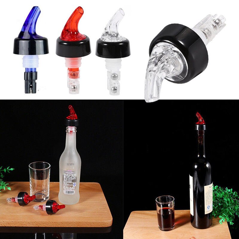 10-60ml Liquor Spirit Nip Measure Wine Shot Pourer Bottle Dispenser Barware Quantitative Wine Pourer Bar Bartending Accessories