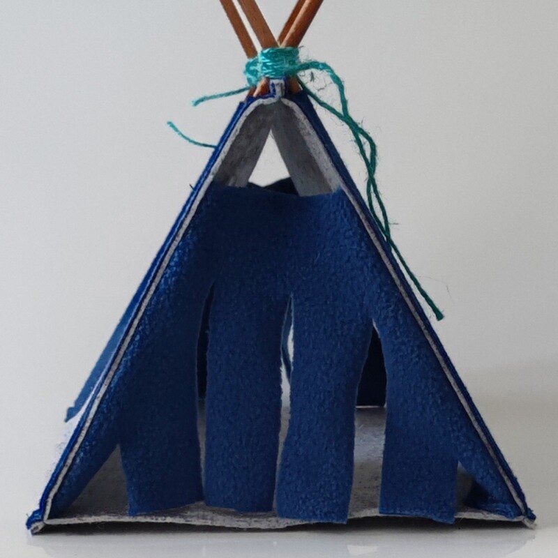 Tente en feutre pour animal domestique, nid de lapin, maison cachée, Cage à Hamster, grande Cage à cochon d&#39;inde, accessoires pour lit pour animal de compagnie Chinchilla