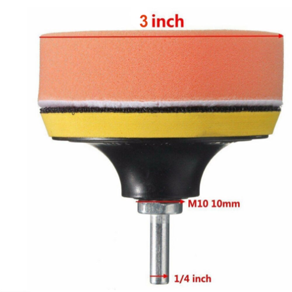 Car beauty polishing disc mirror sponge wheel polishing wheel set wax polishing seal glaze polishing pad dremel polishing disc