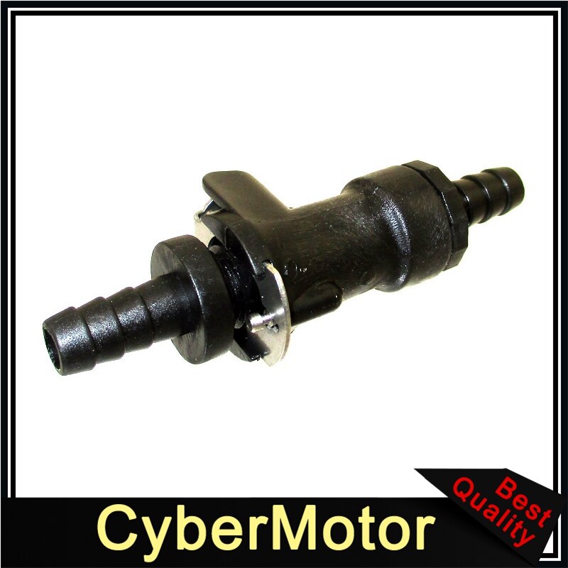 5/16" Gasoline Fuel Line Quick Release Disconnect Coupling For Motorcycle ATV Single Shut Off