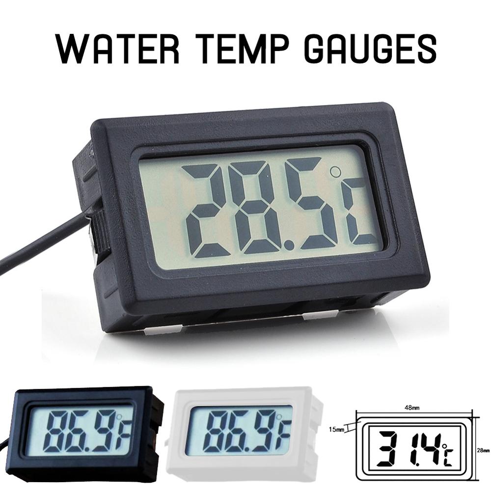 Medidor de temperatura de medición-50 a 110 medidores de temperatura de agua medidor de temperatura de coche pantalla LCD Digital portátil Sensor de temperatura