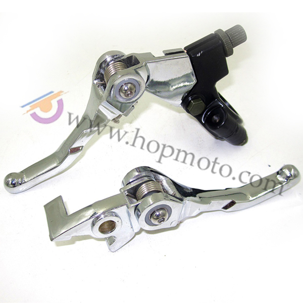 140cc 125cc 110cc bosuer pit dirt bike krom sammenleggbar clutch bremsehendler for 7/8 " bar atomik dhz orion