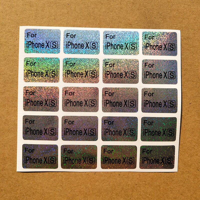 1000 uds, , etiqueta personalizada de modelos de teléfono para Samsung, iPhone, SONY, Huawei, HTC, LG, pegatinas impresas digitales para funda de teléfono