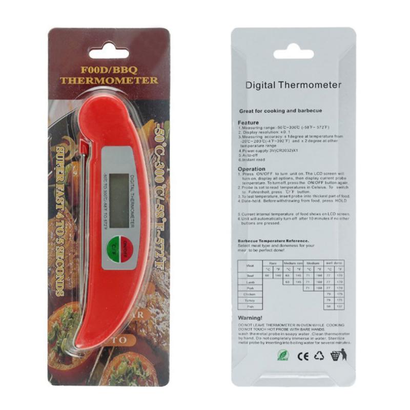Digital Kitchen Thermometer For Meat Water Milk Cooking Food Probe BBQ Electronic Oven Thermometer Kitchen Cooking Thermometers