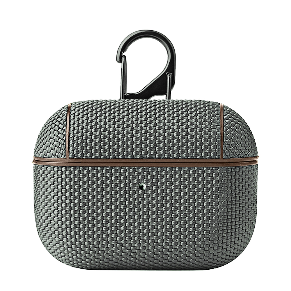 Anti-kratzen Nylon Schutzhülle Für Apfel Airpods Profi Bluetooth-kompatibel Kopfhörer Tragen-beständig Abdeckung Für Airpods Profi 2 1: 3XS / dunkel Grau