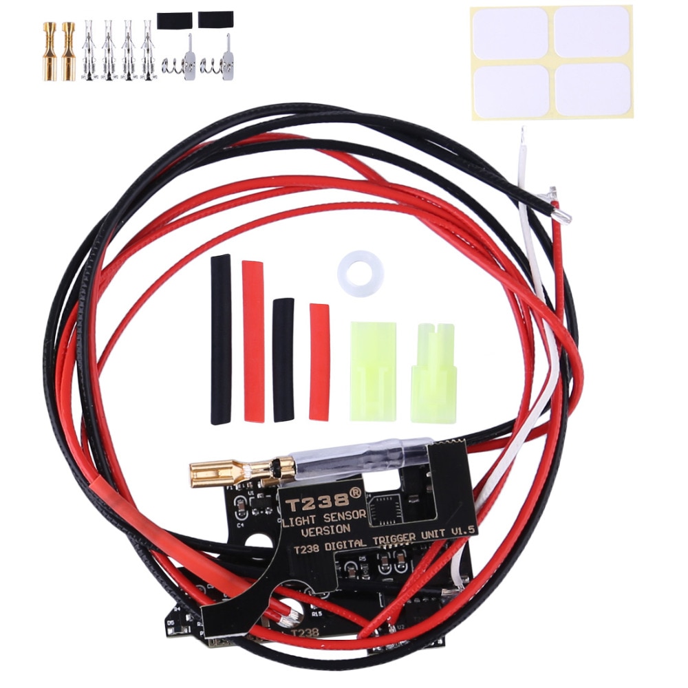 V1.7 T238 Programmeerbare Mosfet Elektronische Fire Control Module Voor Xwe M4/Jm Gen.9/Fb/Kublai/jingji/Jq No.2 Versnellingsbak