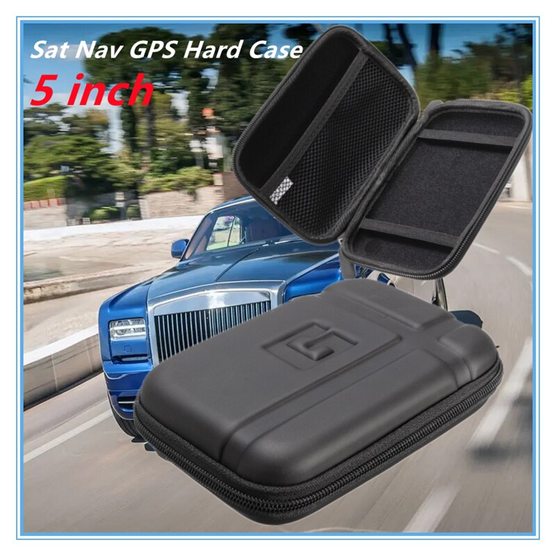 5 inch Waterproof Carrying Case GPS Hard Cover Sat Nav GPS Navigator Protection Package For TomTom GO 5100 5000 510 500