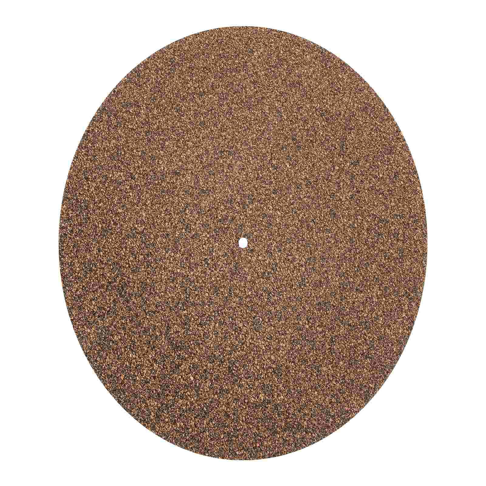Kurk Platenspeler Mat Kurk Draaitafel Platter Mat Disc Beschermende Mat: Light Brown