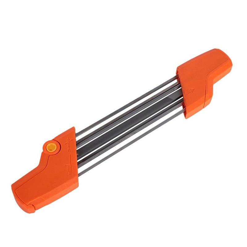 2 In 1 Metal Easy Chainsaw Chain File Sharpener 3/8 Inch P 4.0mm Replace For Stihl Chain
