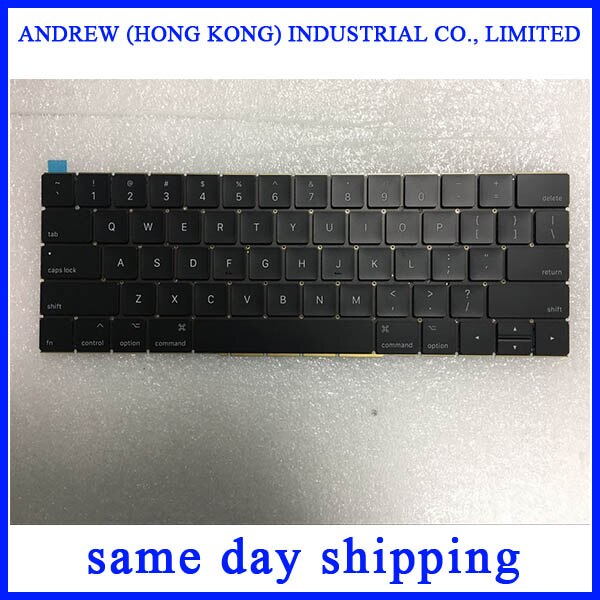 A1707 Toetsenbord voor Macbook Pro Retina 15 ''A1707 US Keyboard Late Mid Jaar MLH32 MLH42 MPTR2 MPTT2