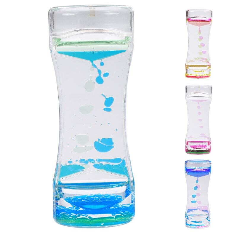 Liquid Timer Bubble Motion Timer for Sensory Play Visual Bubble Gravity