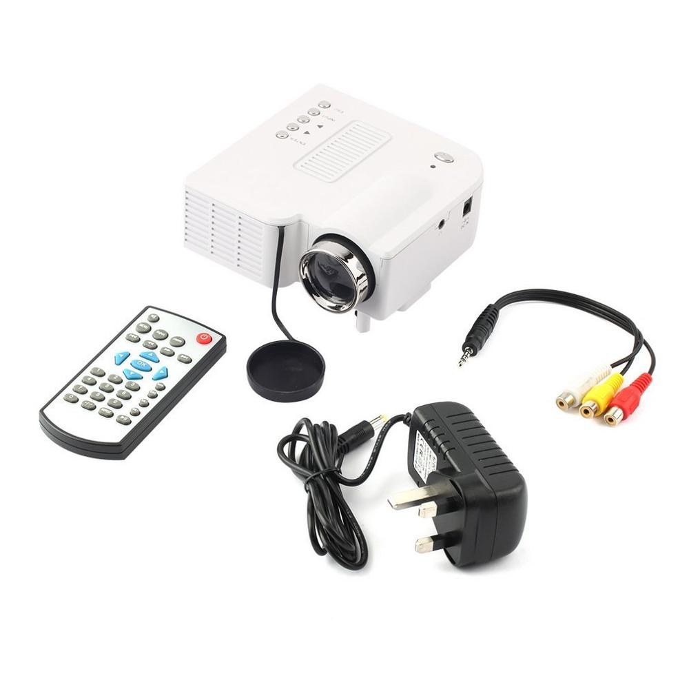 Portable Mini Digital LCD Projector Video Media Player Projector Entertainment For Home Cinema Theater