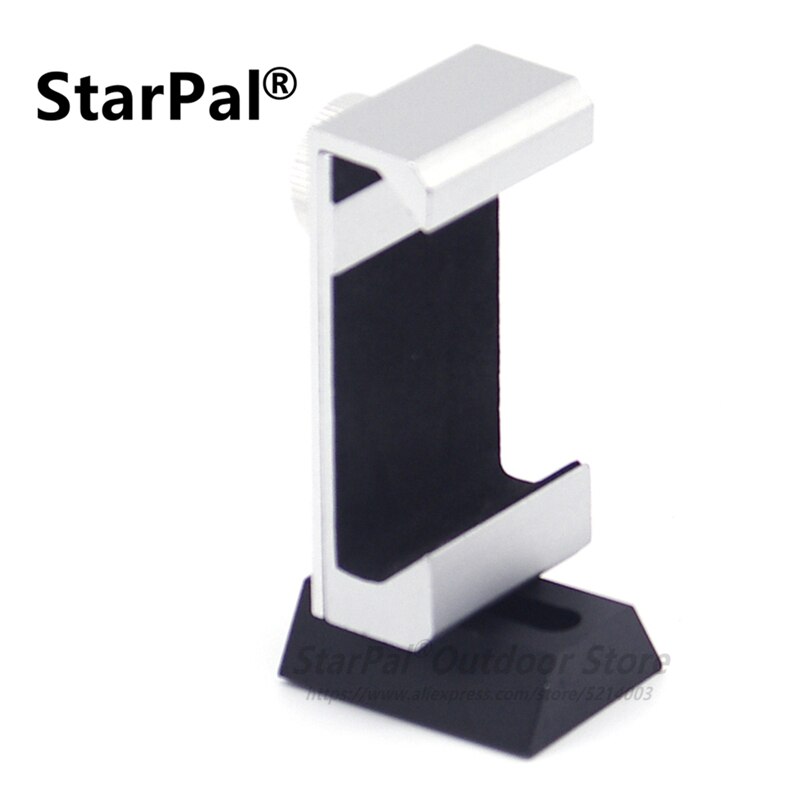 Metal phone holder for telescope