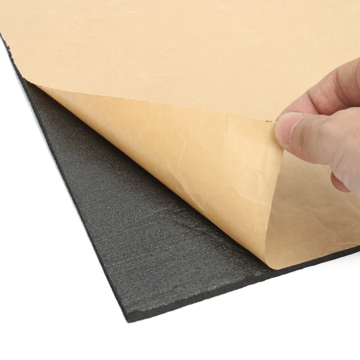 100cmx200cm Roll 5mm Car Sound Heat Insulation Cotton Sound-proofing Deadening Insulation Foam Mat Acoustic Panel