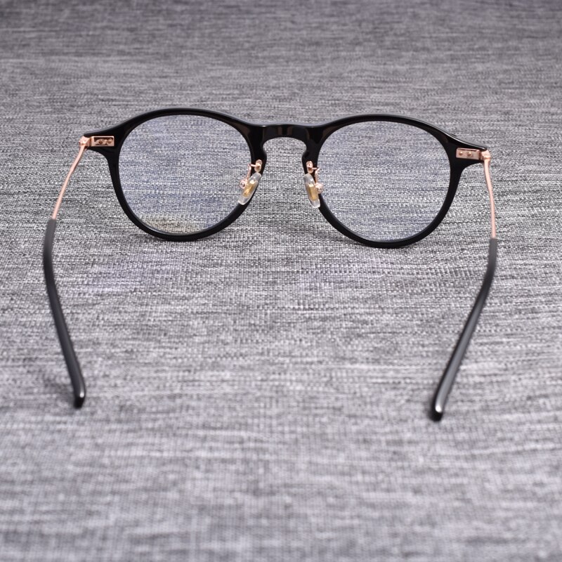 Korean brand GENTLE COZMO eyeglasses frame acetate Round frame women men Reading Computer Glass with Original case