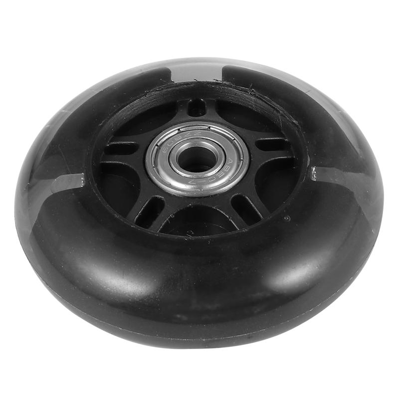 1PC 80mm Scooter Wheels Mute Replacement Wheels For Suitcase Baby Swing Car Luggage Scooter Wheels Scooter Parts Accessories