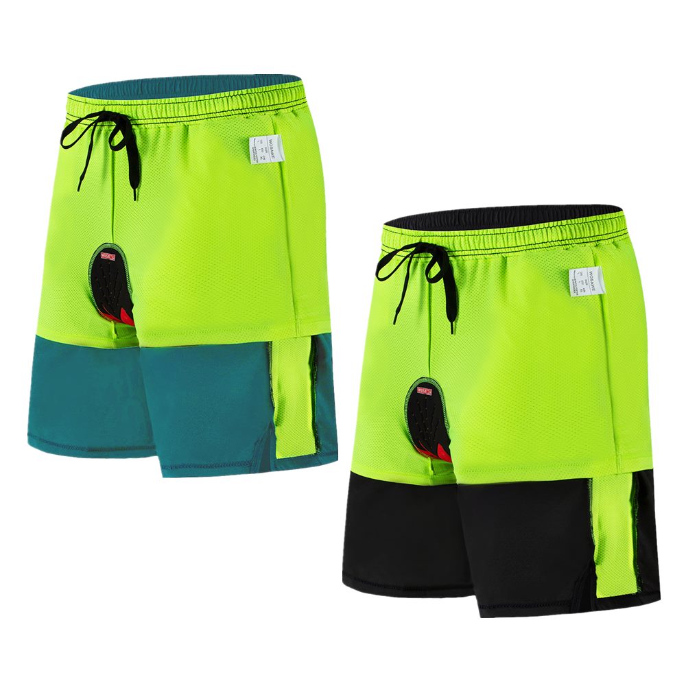 Wosawe Zomer Fietsbroek Gel Pad Ademende Road Mtb Bike Wear Fiets Sport Downhill Mannen Onderbroek Shorts