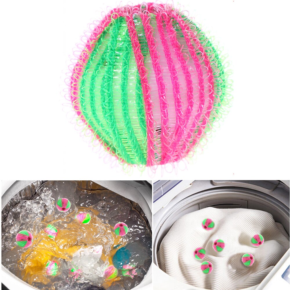 Tool washing machine random color soft and durable cleaning effect good cleaning ball