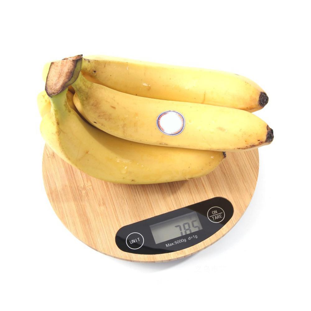 Electronic Kitchen Food Scale Accurate Food Prep Baking Scale with LED Display 11lb/5kg, 5 Units