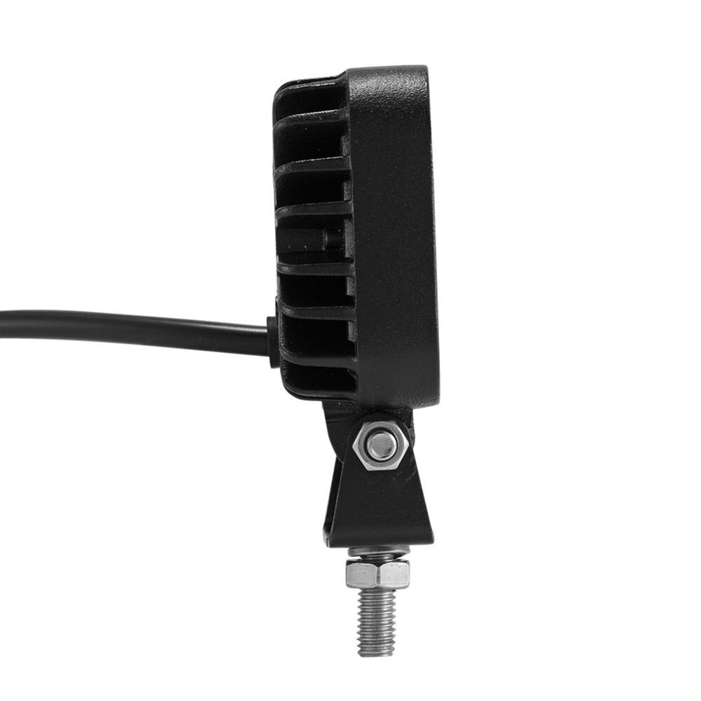 2PCS 12W Square Fog Lights Car LED Off-road Work Light Bar For 4WD AWD Suv ATV Golf Cart 12v 24v Driving Lamp Motorcycle Light