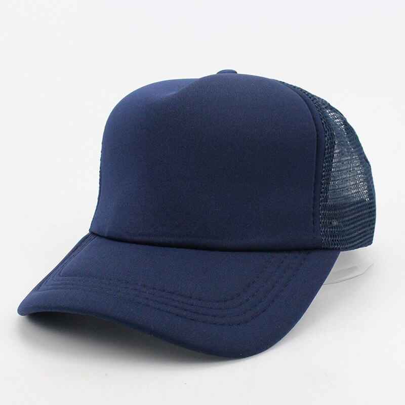 Casquette Hip Hop couleur unie respirante | Casquettes de Baseball, casquettes d'été, Casquette de camionneur femmes et hommes, Casquette Gorras,: Navy