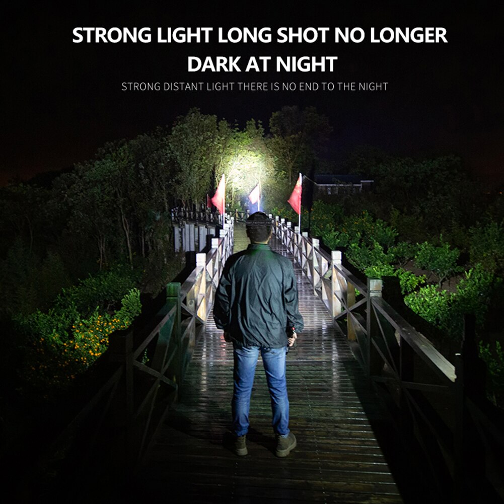 3W COB LED Headlight Headlamp Waterproof 3 Modes Outdoor Cycling Climbing Hiking Fishing Working Flashlight Head Torch