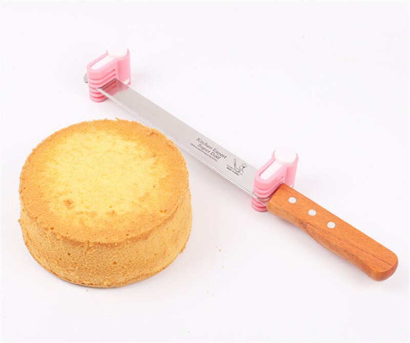 Stainless steel bread knife Saw cake slicing tool baking toast knife coarse tooth fine tooth cake saw knife Snack Dessert Slicer