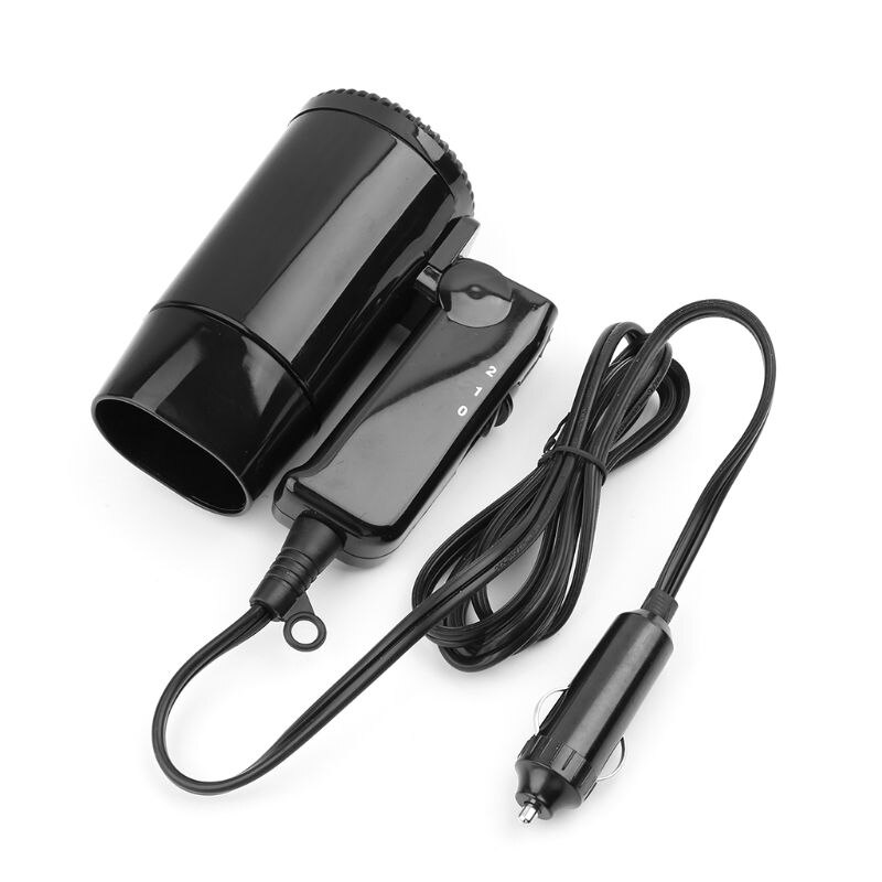 Secador de pelo portátil de 12 V con de coche, ventana abatible en frío y