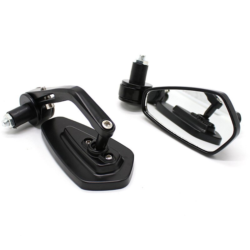 1 Paar 7/8 "22Mm Motor Achter Spiegels Motor Accessoires Achteruitkijkspiegel Zijspiegels Voor Moto Handvat Accessoires: Default Title