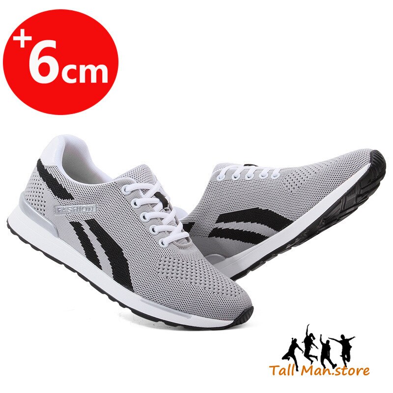 Aufzug Schuhe Männer Turnschuhe Erhöaufgehängt Schuhe Höer ErhöHenne Schuhe Einlegesohlen 6CM Höer Zunehmende Schuhe