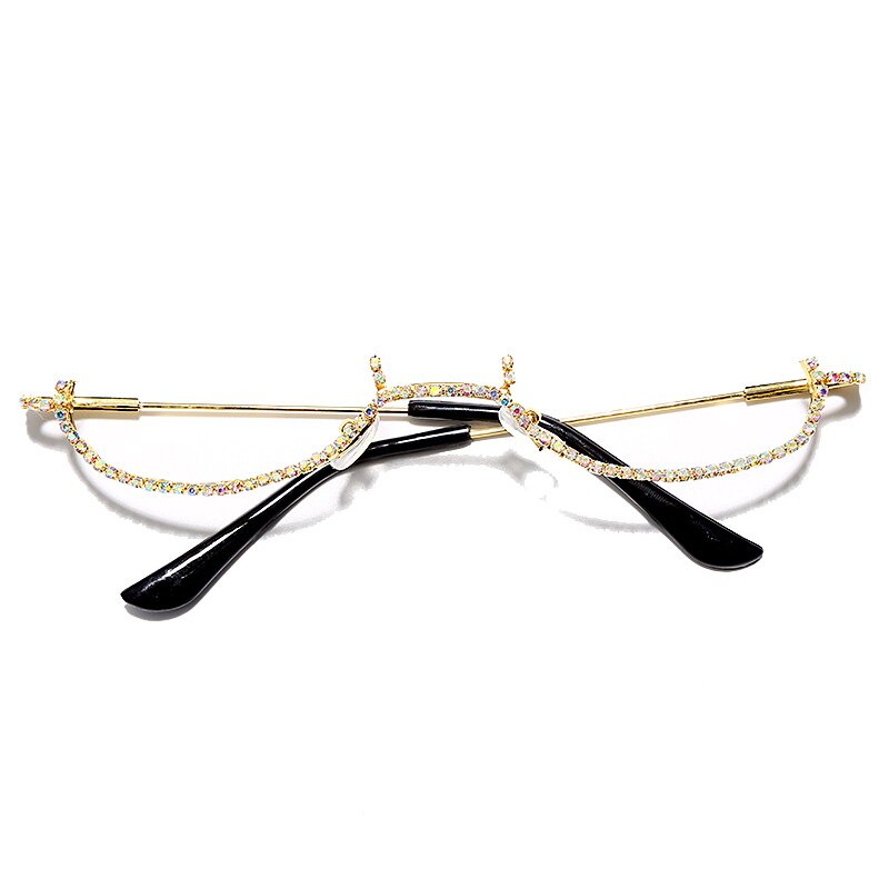 Übergroße Strass-Sonnenbrille Quadrat – Mit Diamant-Dekor Für Damen & Herren, 150 X 145 Mm