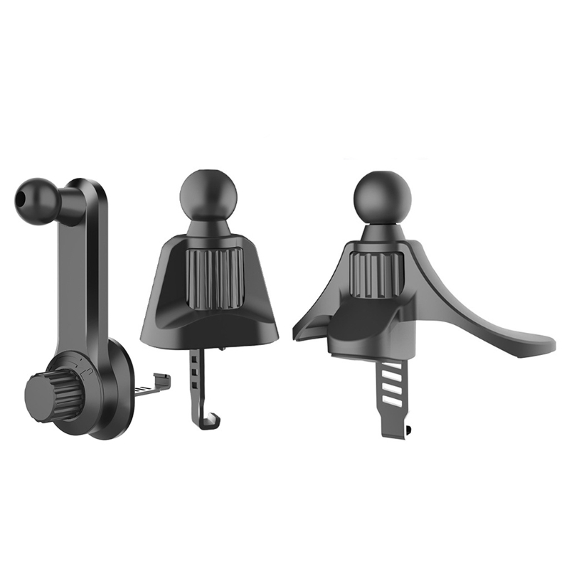 Universal-adapter für die kfz-lüftungsschlitzbefestigung mit 17mm kugelgelenken, handyhalterung