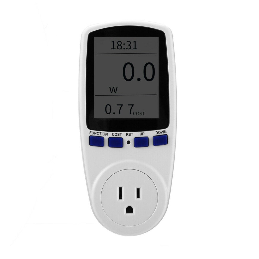 US Plug Digital Wattmeter Power Meter Energy Meter... – Vicedeal