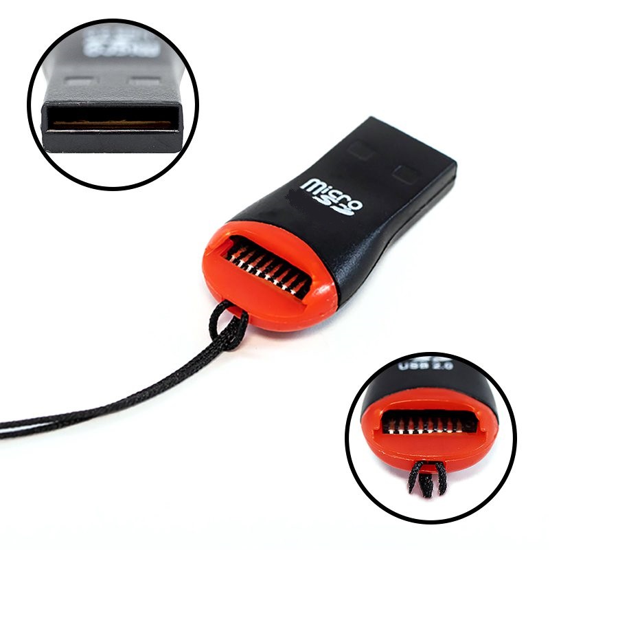 Adaptador de Lector de Tarjetas micro SD a USB, microSD a USB. Soporta tarjetas de hasta 128 Gb, desde España