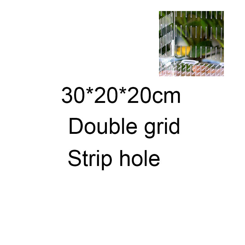 Large Size Aquarium Supplies Fish Tank Acrylic Isolation Box Breeding Box Aquarium Accessories Aquatic Pet Supplies: 302020S / Hook