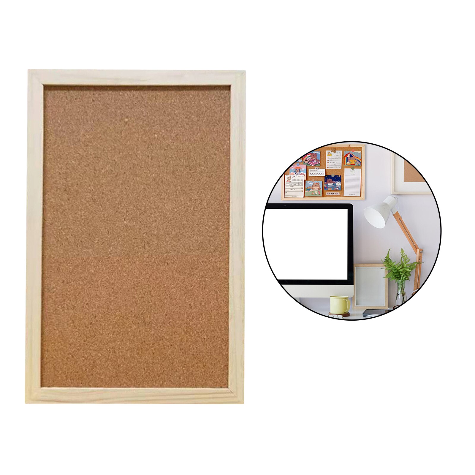 Cork Bulletin Boards - Hexagonal Decorative Tiles - Perfect Pinning Reminders in Your Kitchen, Office School Classroom