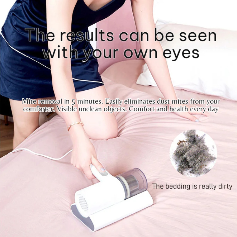 20000PA Mites Remover Instrument 220V Household Home Bed Quilt UV Sterilization Disinfection Vacuum Cleaner Vacuum Mite Removers