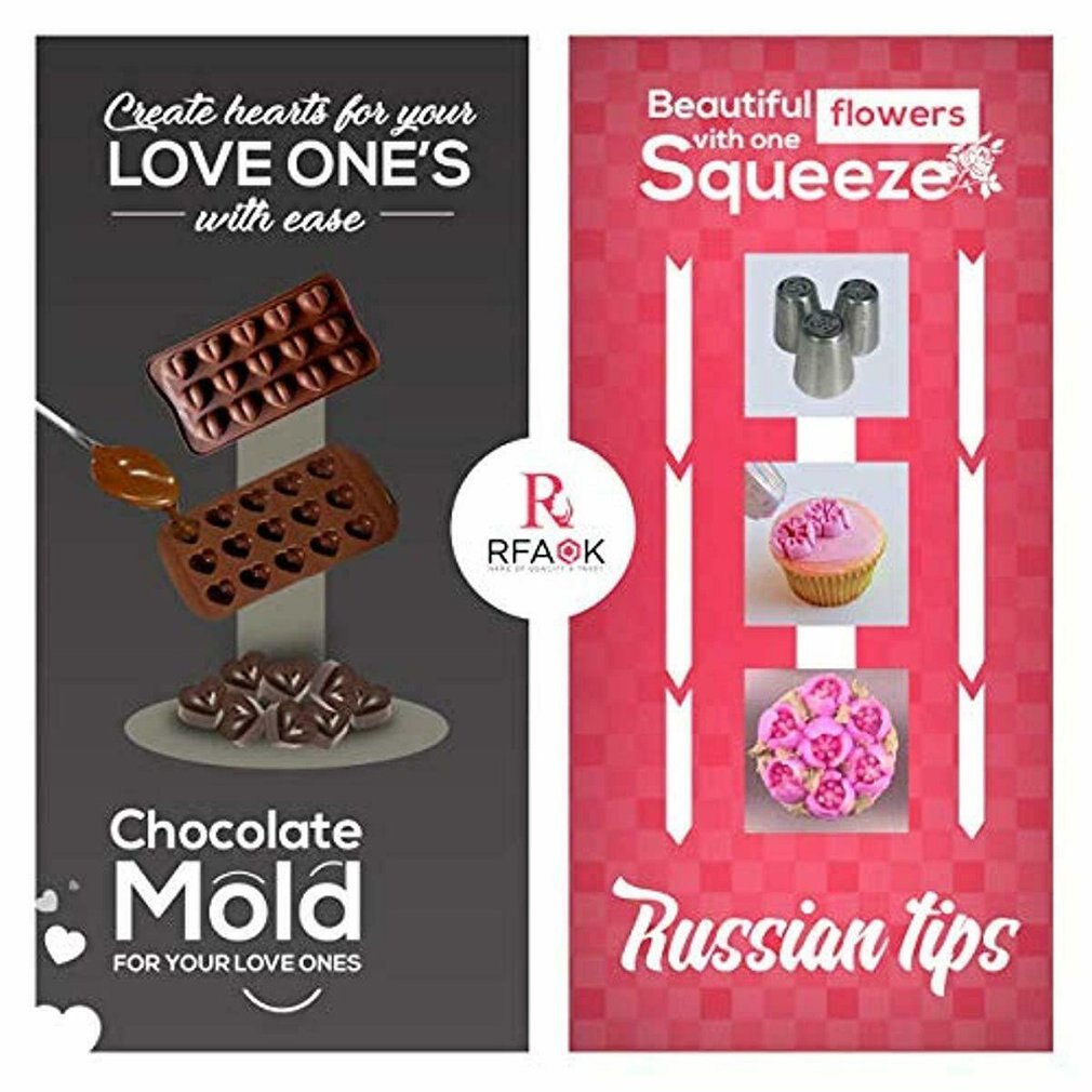 117 pcs Cake decorating kit and aluminum turntable Cake Server Set Multiple sizes Heavy-duty non-slip turntable