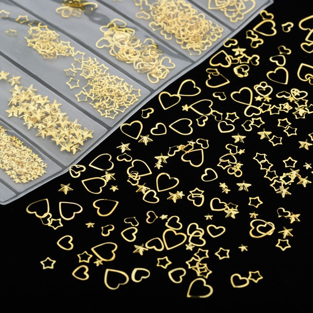 Nail Art biżuteria metalowa wypełnienie żywica epoksydowa tworzenie form epoksydowych wypełnienie dla DIY biżuteria etui na telefon Patch ozdoba do paznokci: type 3