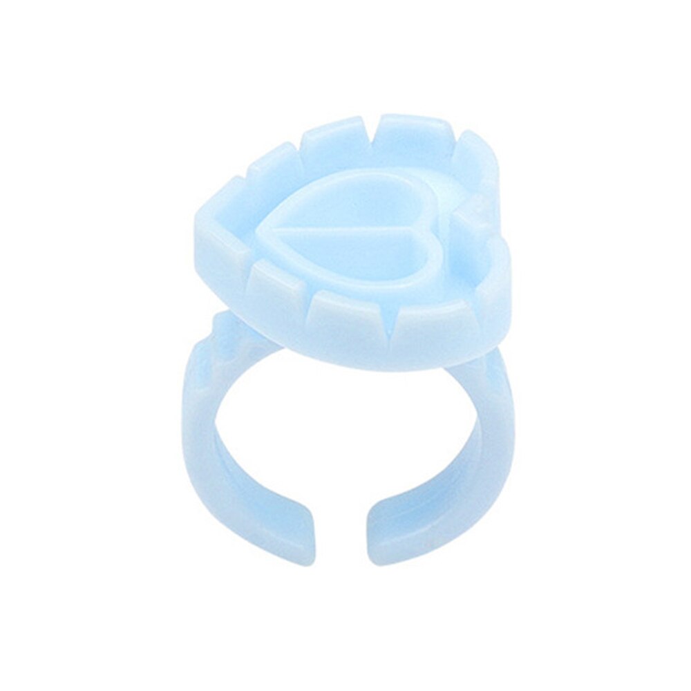 Wimpern Kleber Halfter Einweg Kleber Ringe Halfter Tinte Ring Tassen Tätowierung Individuelle Falsche Wimpern Verlängerung Kleber Pigment Halfter: E