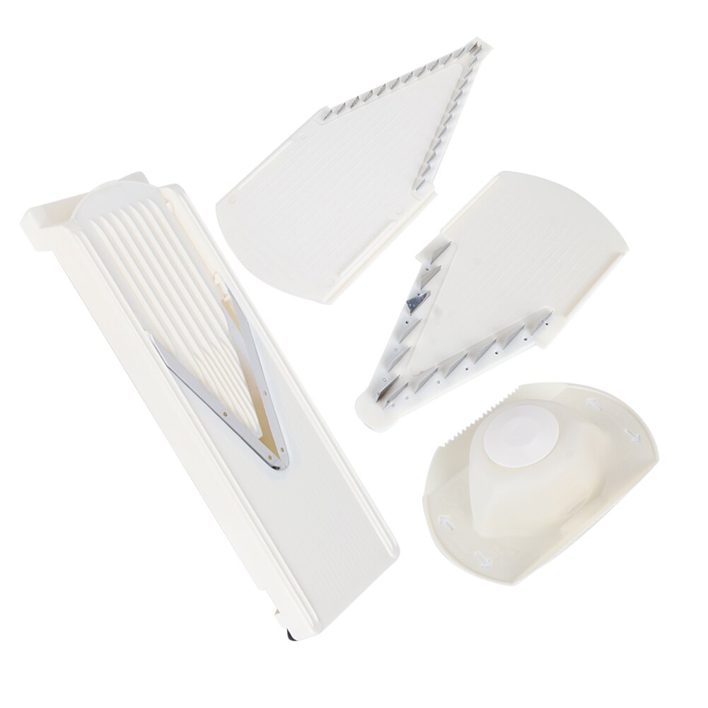 Multifunctional V-Shaped Grater Slicing Cutter Vegetable Cutter with Hand Protector Stainless Steel Blade Gadgets Kitchen Access